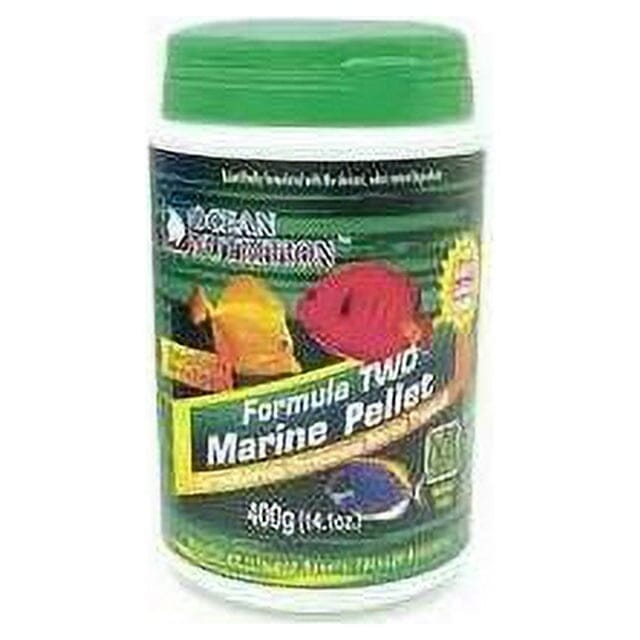Ocean Nutrition Formula 2 Herbivore and Omnivore High-Protein Medium-Size Tropical Saltwater Fish Food Pellets - Image 2