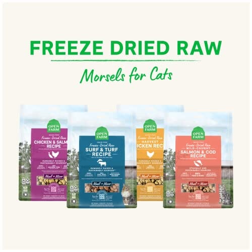 Open Farm Chicken and Salmon Freeze-Dried Raw Cat Food - 3.5 Oz - Image 5