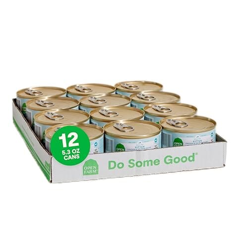 Open Farm Grain-Free Chicken and Salmon Pate Kitten Formula Canned Cat Food