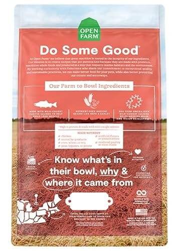 Open Farm High-Protein Salmon and Ancient Grains Puppy Formula Dry Dog Food - 4 Lbs - Image 2
