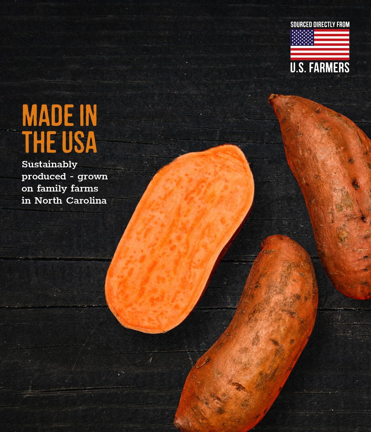 Outward Hound 100% Natural Sweet Potato Fries Crunchy Dog Treats - 16 Oz - Image 3