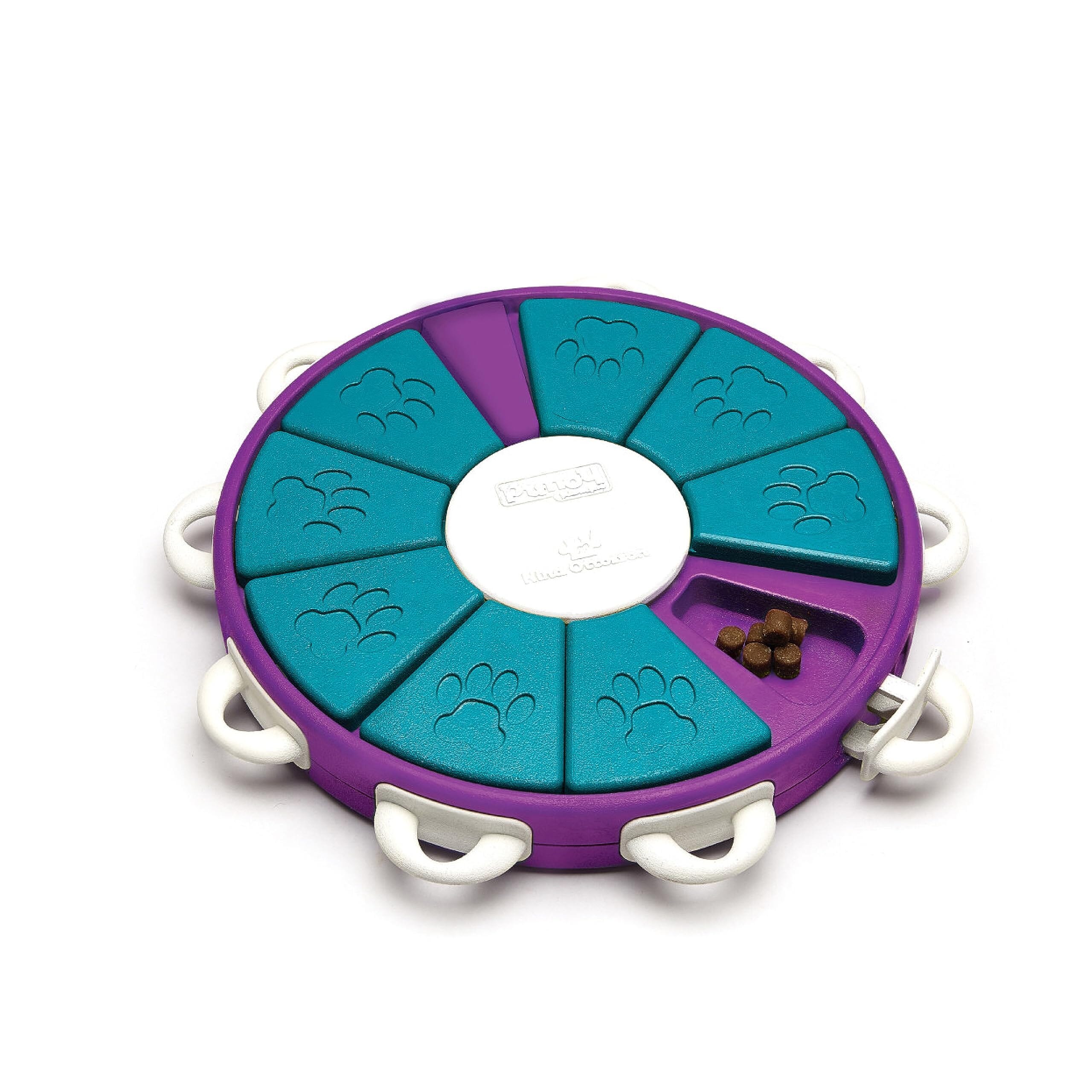 Outward Hound Nina Ottosson Twister Interactive Puzzle Dog Toy - Purple