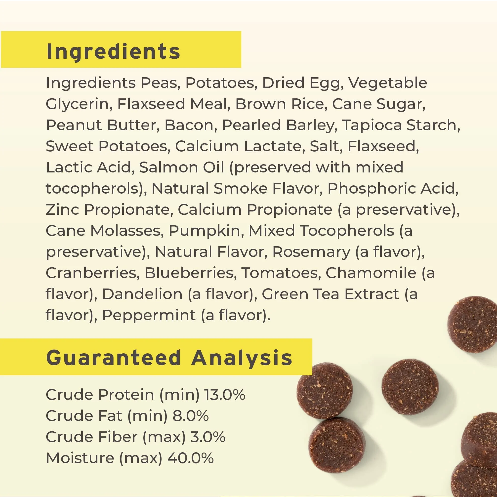 Pet Botanics Training Rewards Grain-Free Peanut Butter Soft and Chewy Dog Treats - Mini - 4 Oz - Image 3