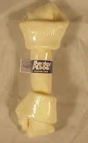 Pet Factory 100% Made In USA Beefhide Bone Natural Dog Chews - Natural - 11 In