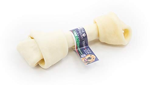Pet Factory 100% Made In USA Beefhide Bone Natural Dog Chews - Natural - 8 In