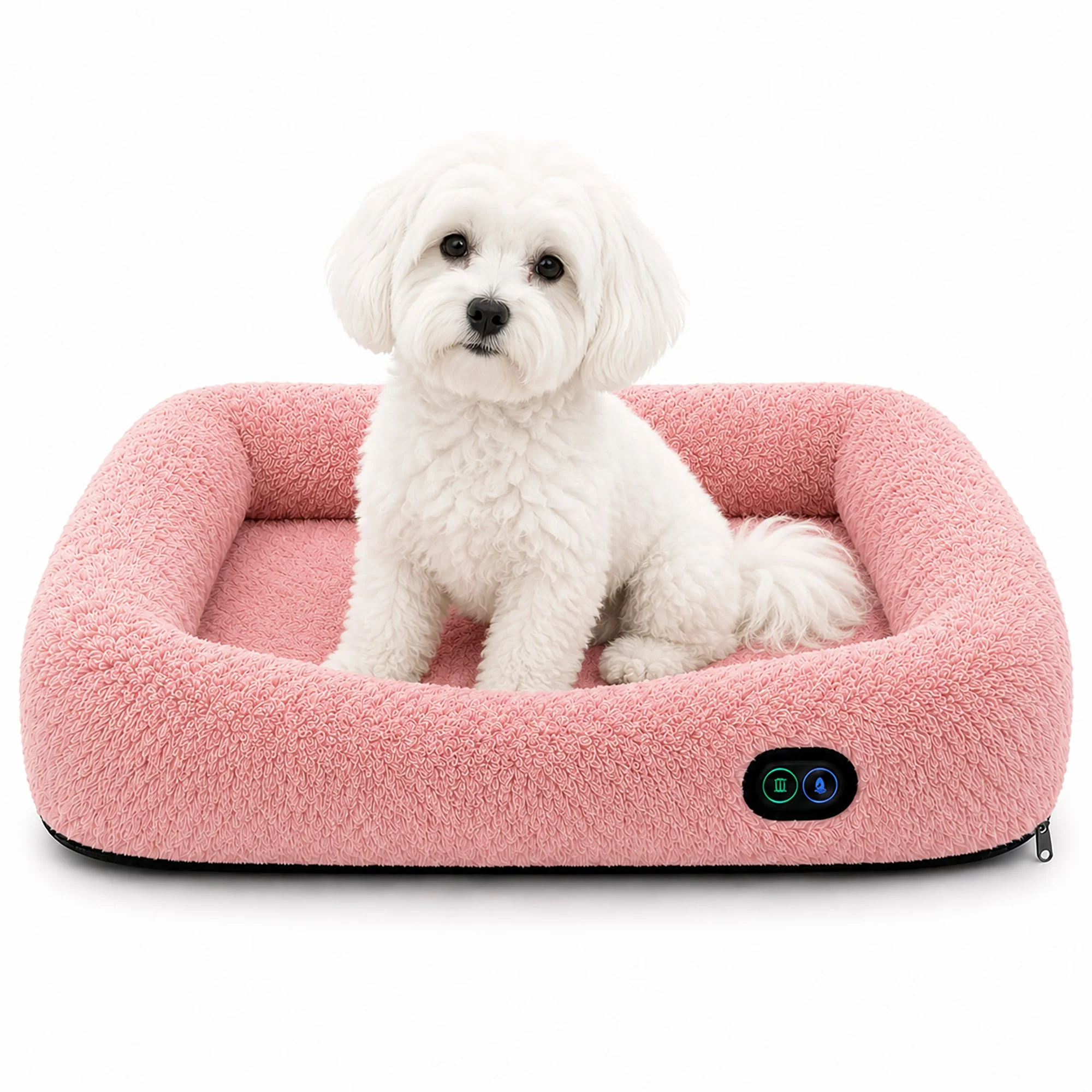 Pet Life ® “Therma-Vibe” Heating and Massaging Smart Pet Bed - Image 16