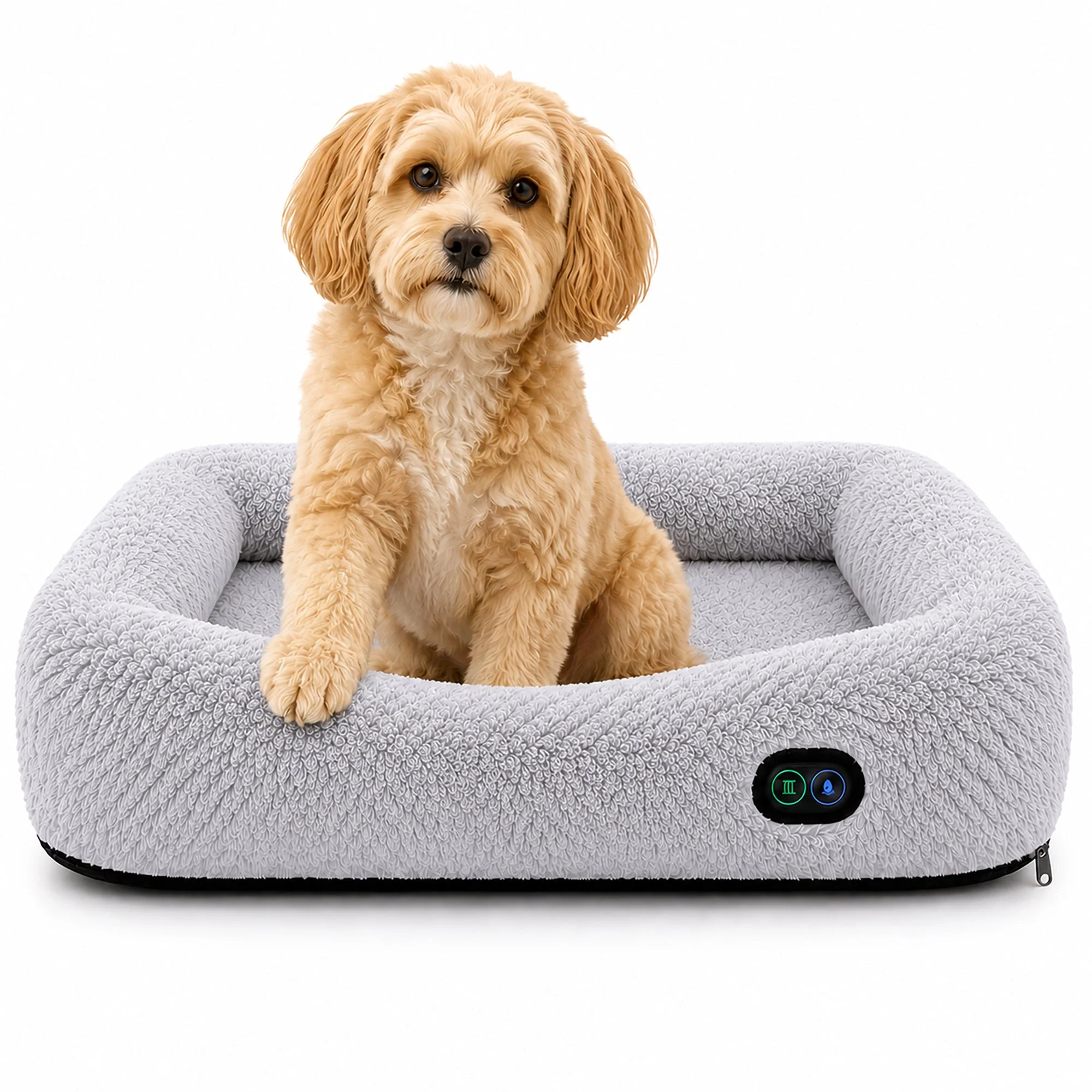 Pet Life ® “Therma-Vibe” Heating and Massaging Smart Pet Bed - Image 22