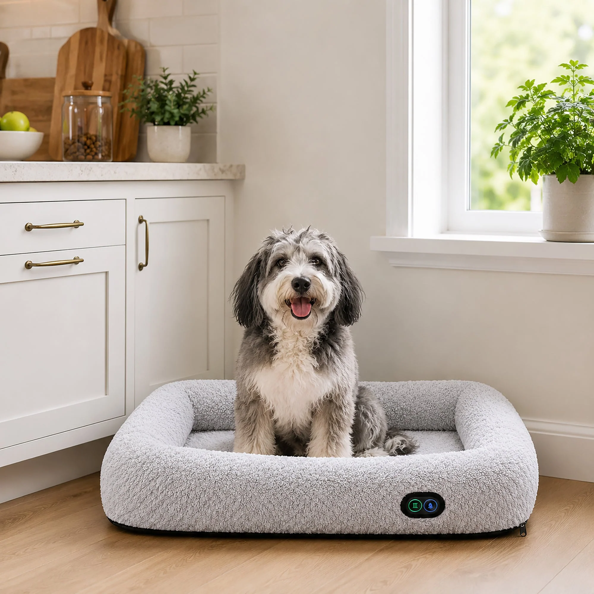 Pet Life ® “Therma-Vibe” Heating and Massaging Smart Pet Bed - Image 23