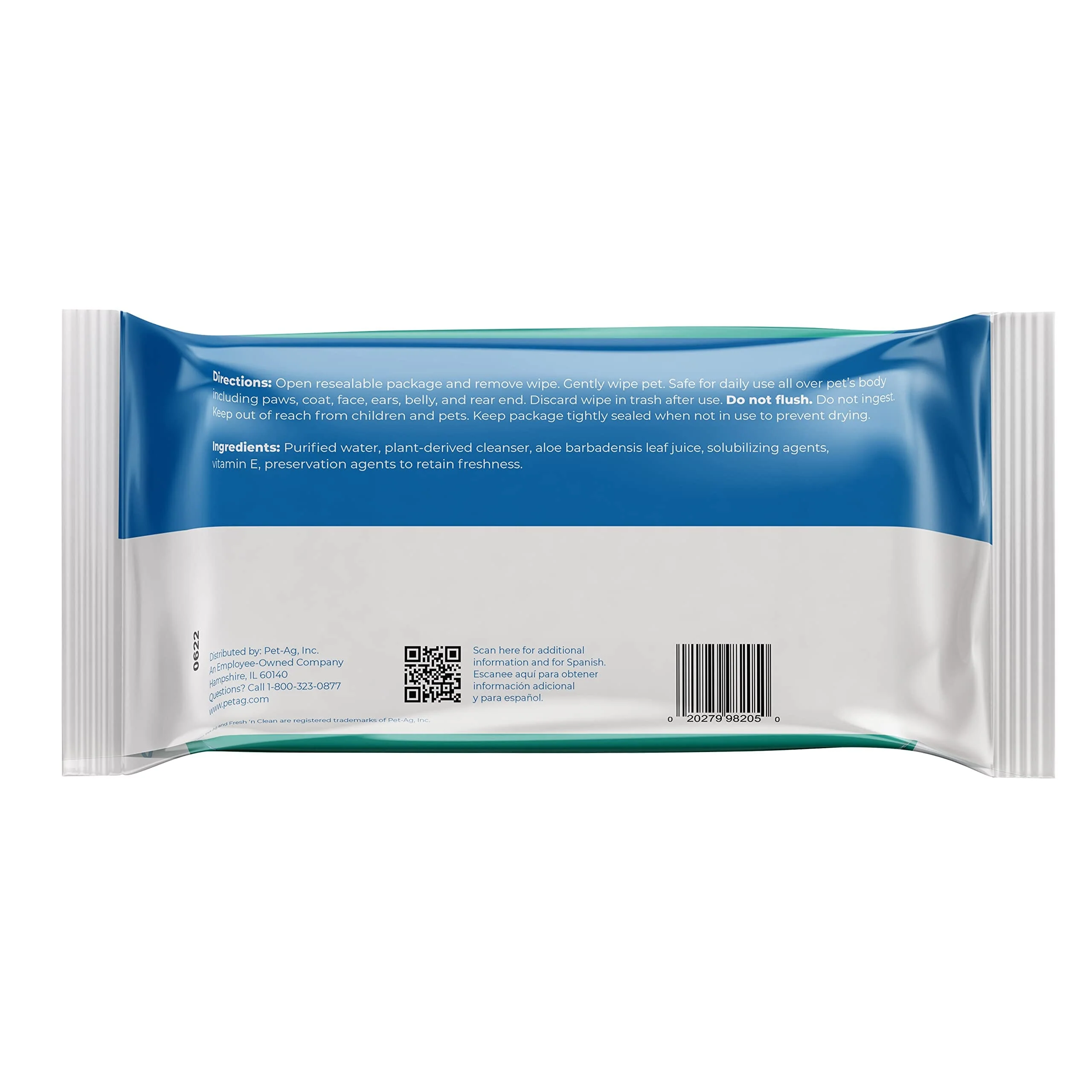 PetAg Fresh N' Clean Pet Wipes for Dogs and Cats - 100 Count - Image 4