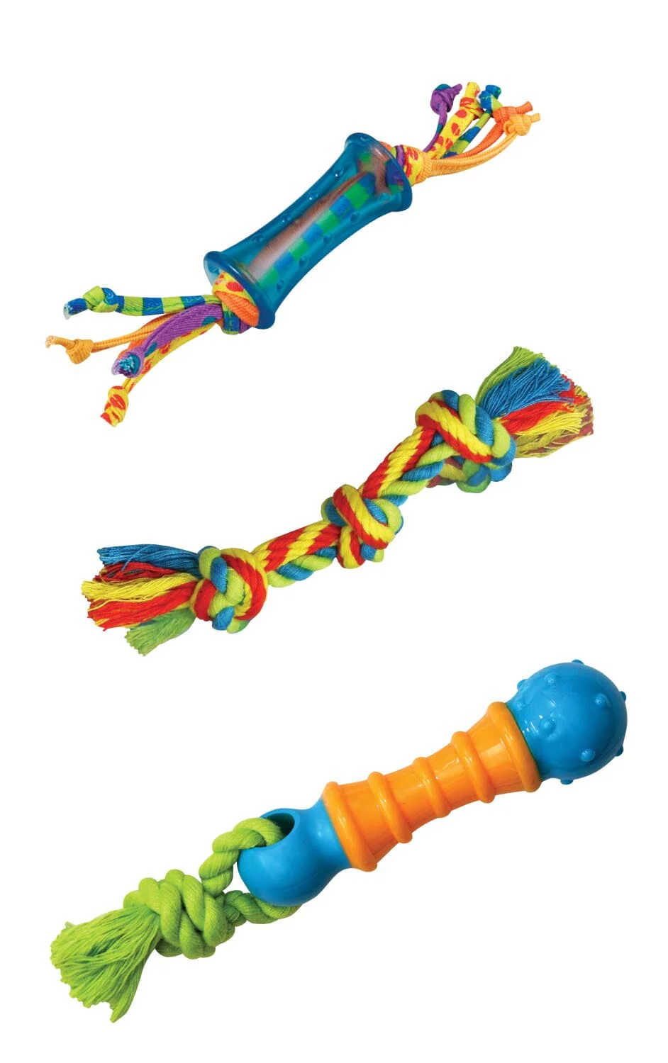 Petstages Orka Dental Pack Chew Puppy Dog Toys - Mini - 3 Pack