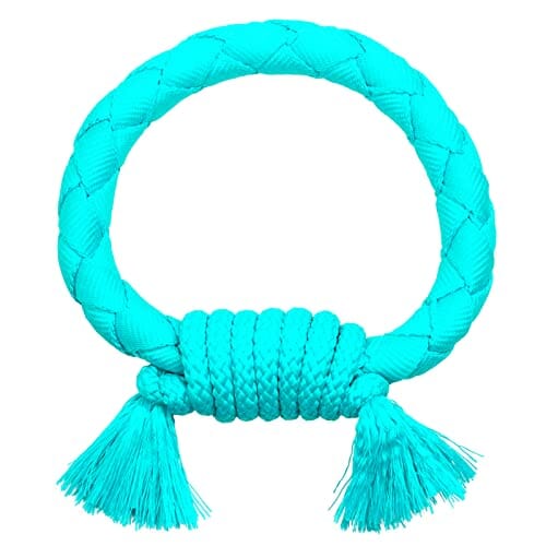 Playology Chicken Scented Dri-Tech Ring Dog Toy with Encapsiscent Technology - Large