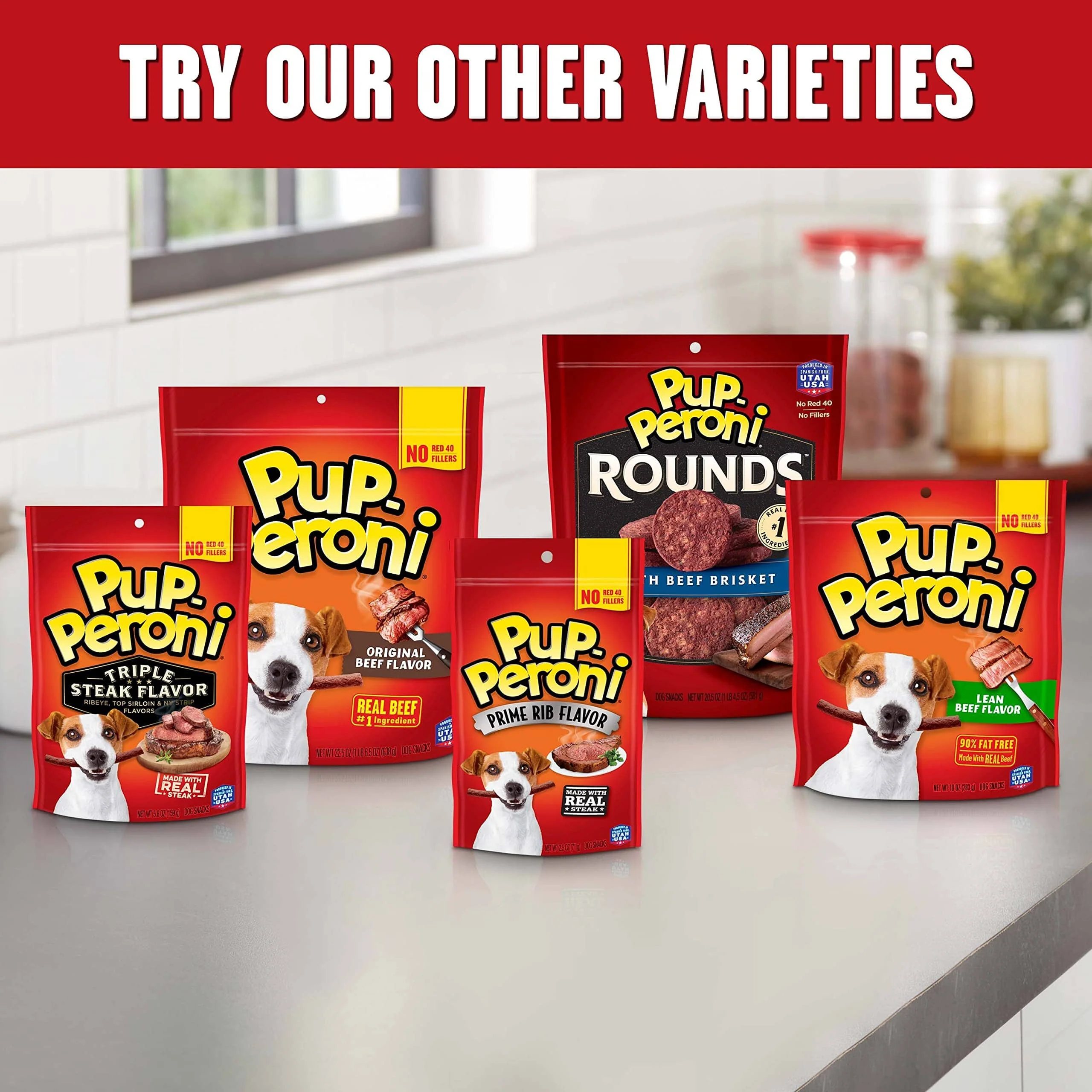 Pup-Peroni Lean Beef Flavored Soft and Chewy Dog Treats - 5.6 Oz - Case of 8 - Image 5