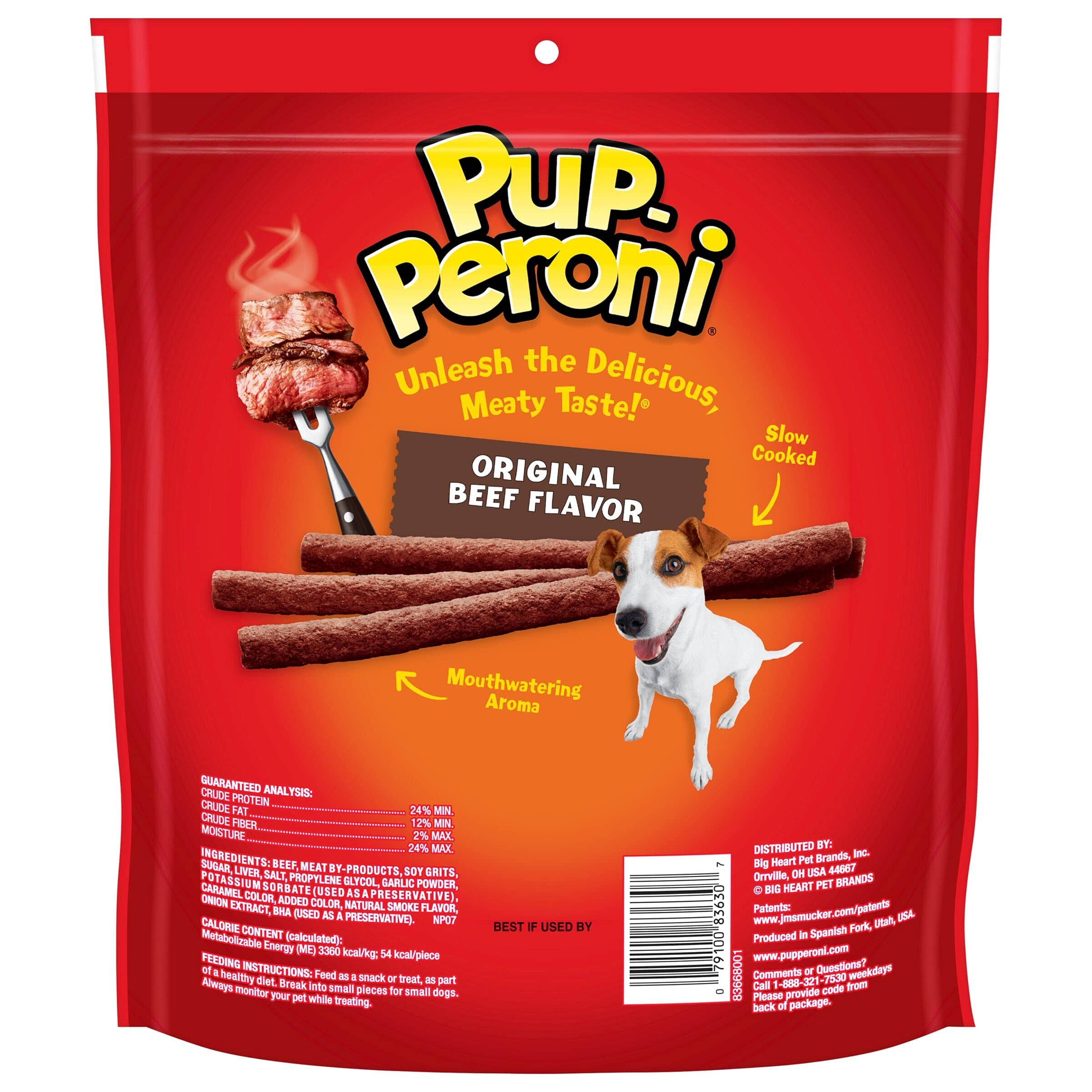 Pup-Peroni Original Beef Flavored Soft and Chewy Dog Treats - 5.6 Oz - Case of 8 - Image 3