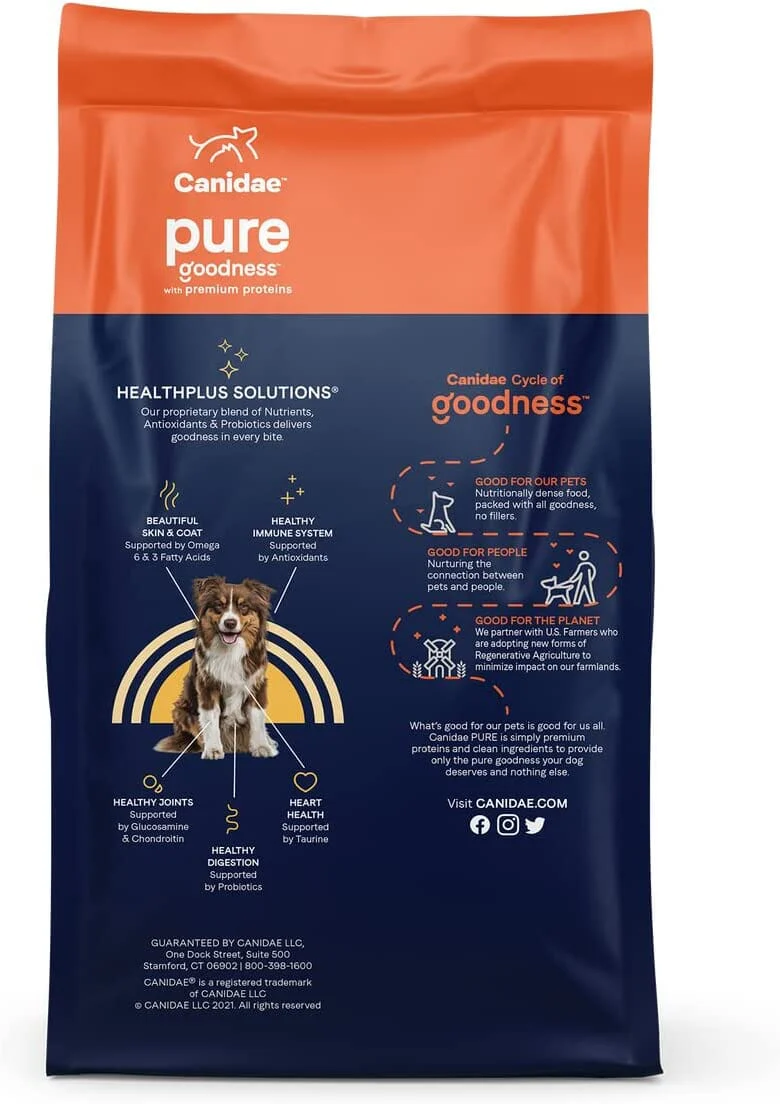 Pure Grain-Free Dry Dog Food - Chicken and Lentil - 4 Lbs - Image 3
