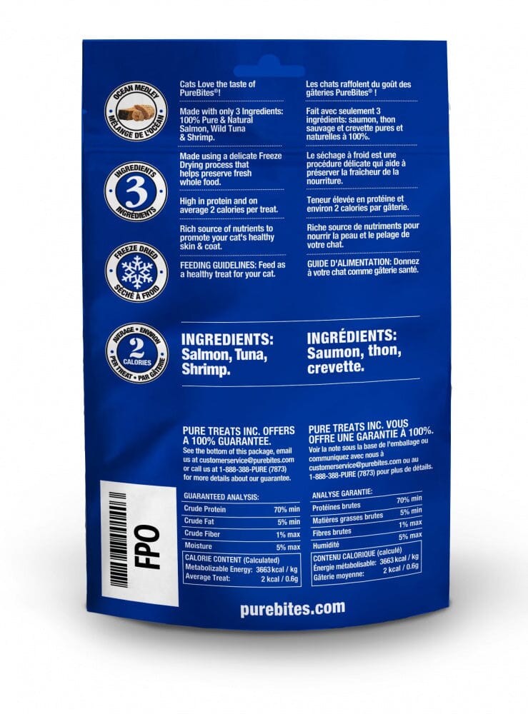 PureBites Ocean Medley Freeze Dried Cat Treats - Image 3