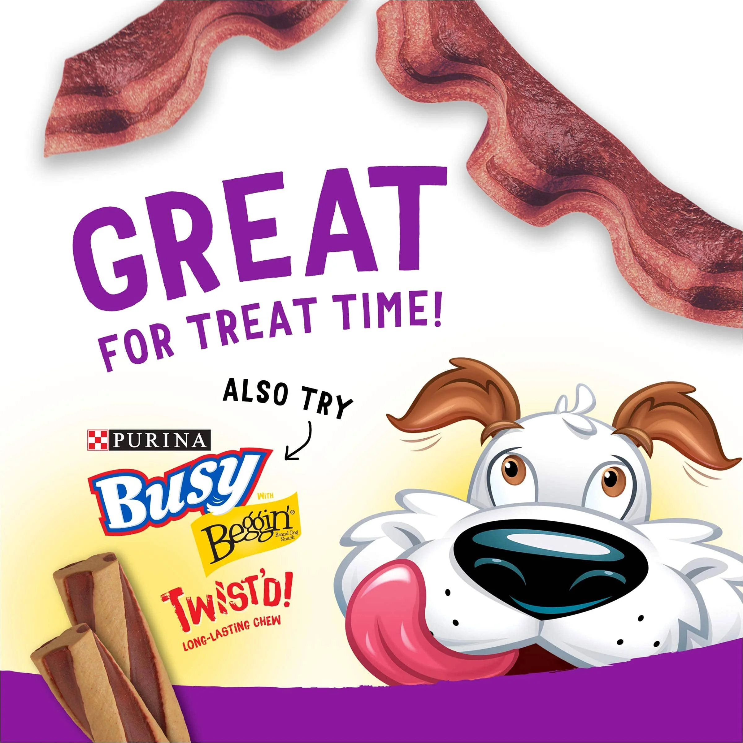 Purina Beggin' Strips Beef and Bacon Chewy Jerky Dog Treats - 48 Oz - 2 Pack - Image 5