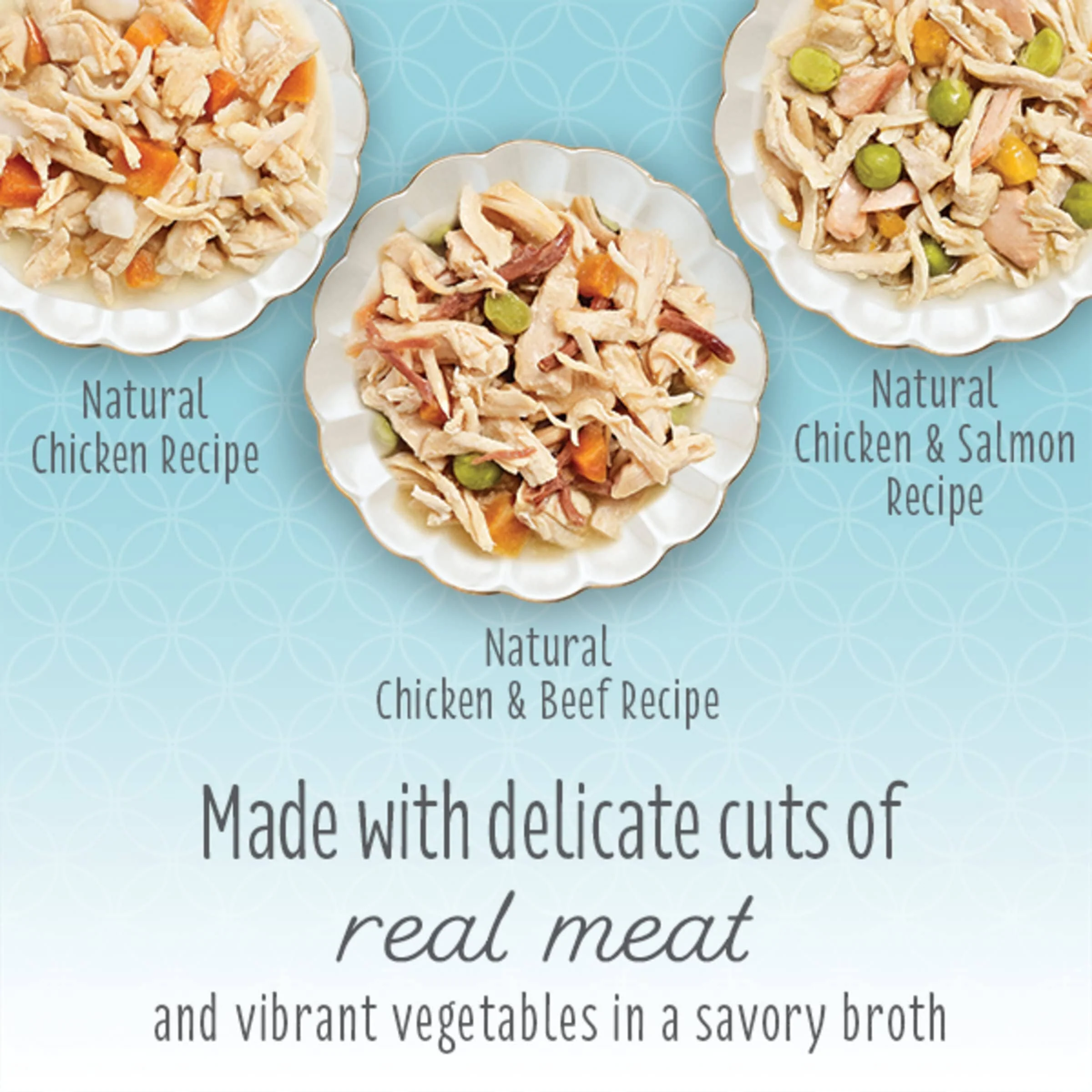 Purina Bella True Delights Chicken and Salmon Wet Cat Food Tray - Variety Pack - 1.4 Oz - Case of 8 - 2 Pack - Image 3