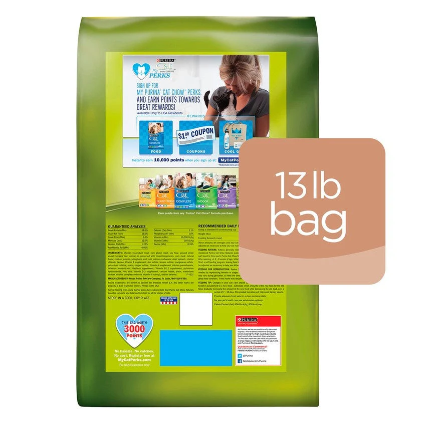 Purina Cat Chow Naturals Original Dry Cat Food - Image 3