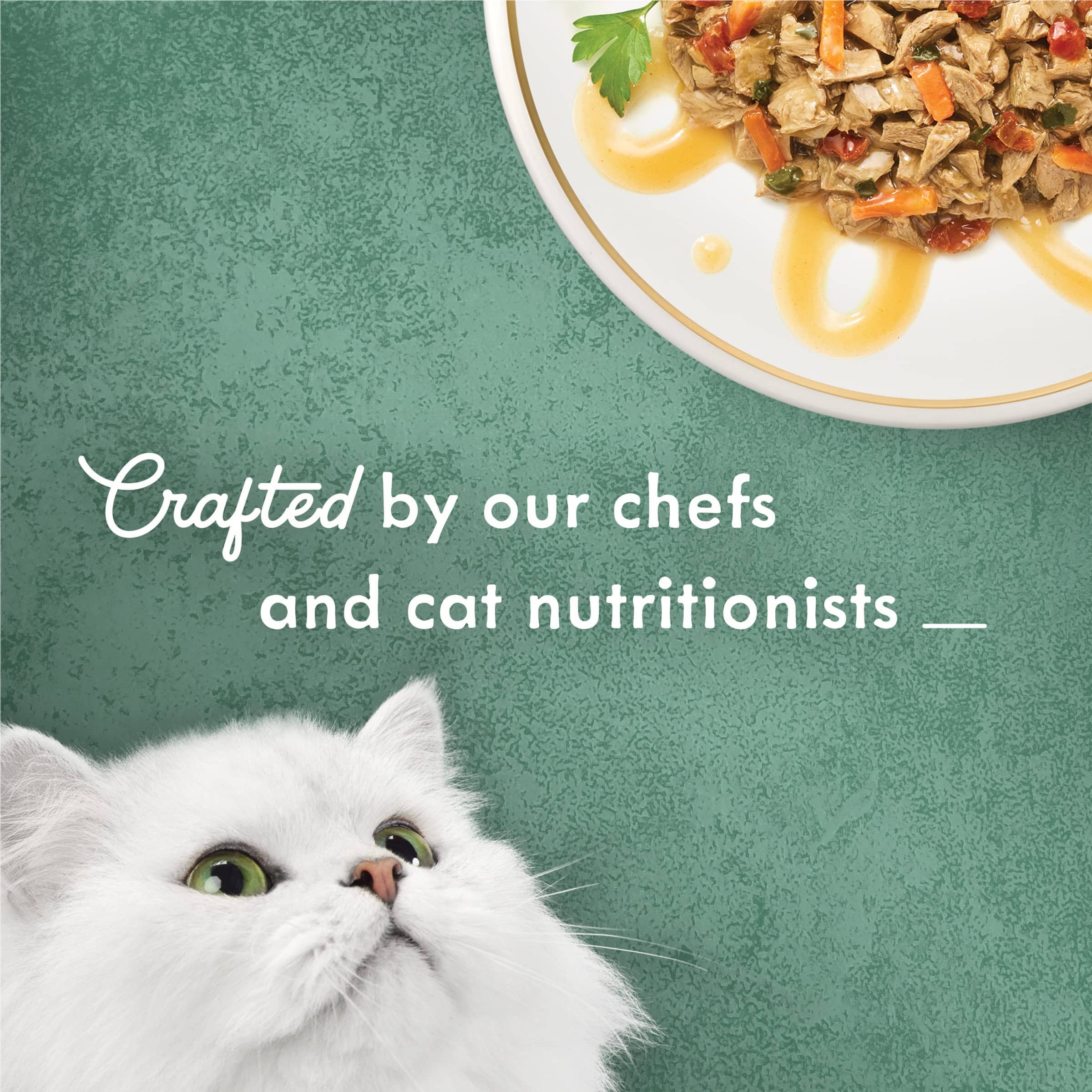 Purina Fancy Feast Classic Medley's High-Protein White Meat Chicken and Veggie Canned Cat Food - 3 Oz - Case of 24 - Image 3
