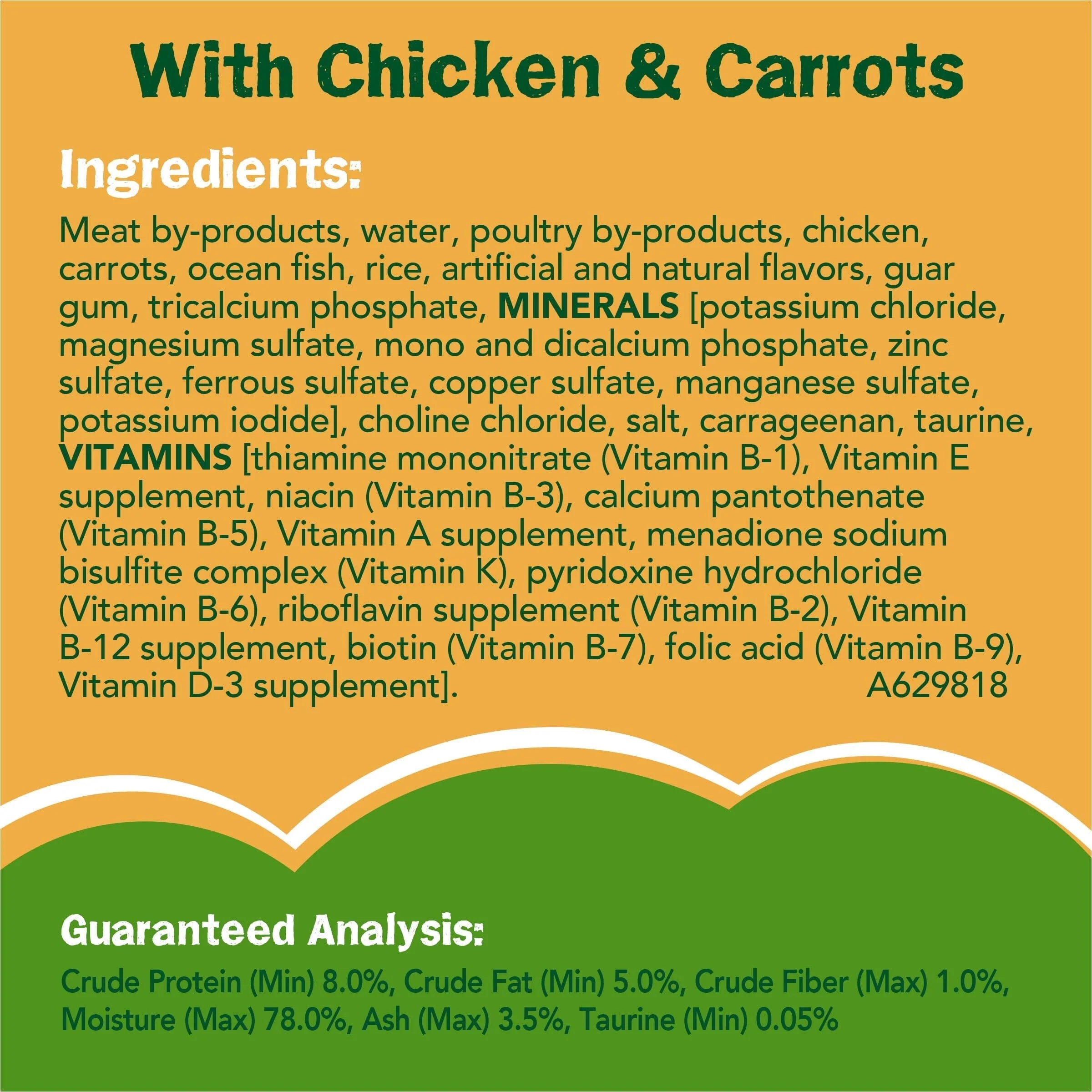 Purina Friskies Farm Favorites Chicken with Carrots Pate Canned Cat Food - 5.5 Oz - Case of 24 - Image 3