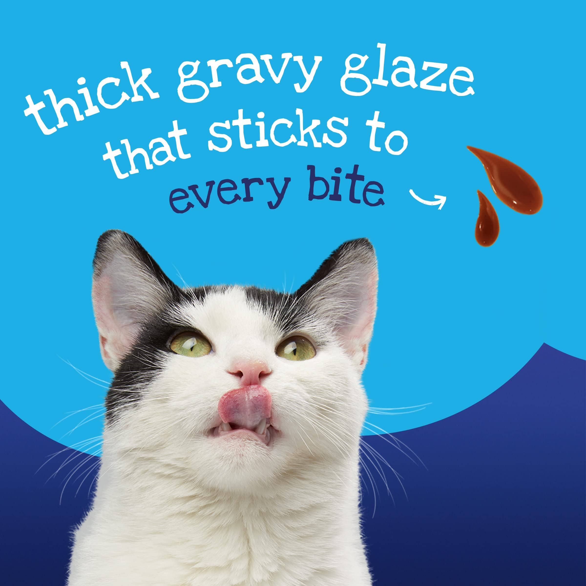 Purina Friskies Glaz'd and Infuz'd Shrimp and Veggies in Gravy Wet Cat Food Trays - 3.5 Oz - Case of 12 - Image 3