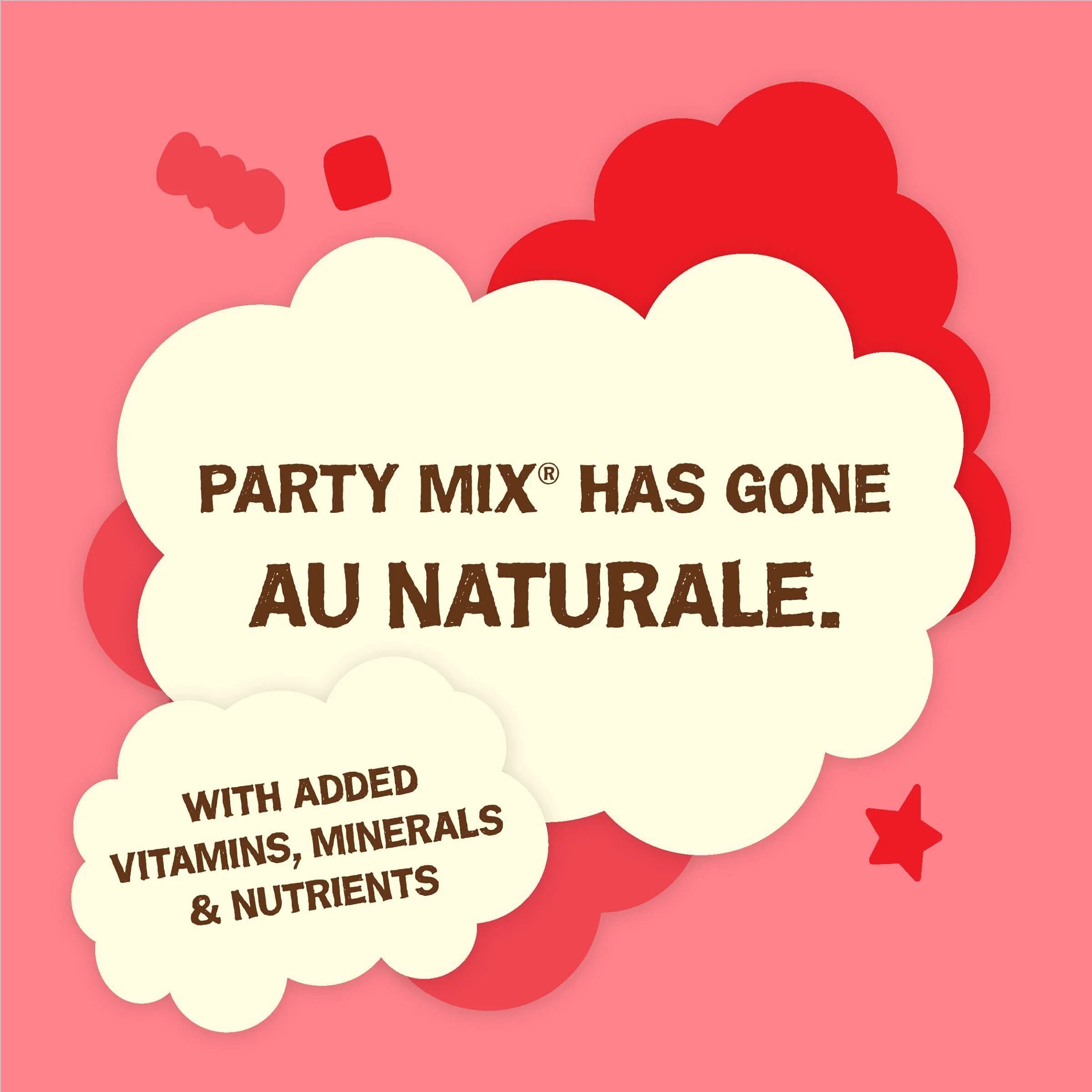 Purina Friskies Party Mix Natural Yums Real Salmon with Vitamins Crunchy Cat Treats - 6 Oz - Case of 6 - Image 4