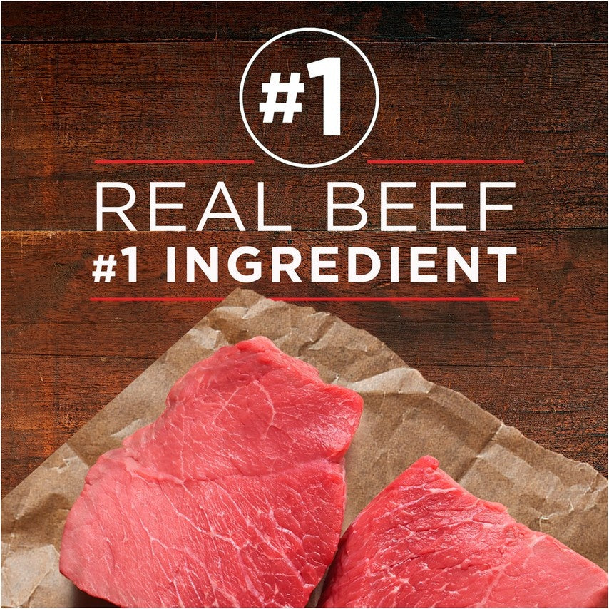 Purina One Wholesome Beef & Brown Rice Entree Canned Dog Food - Image 4