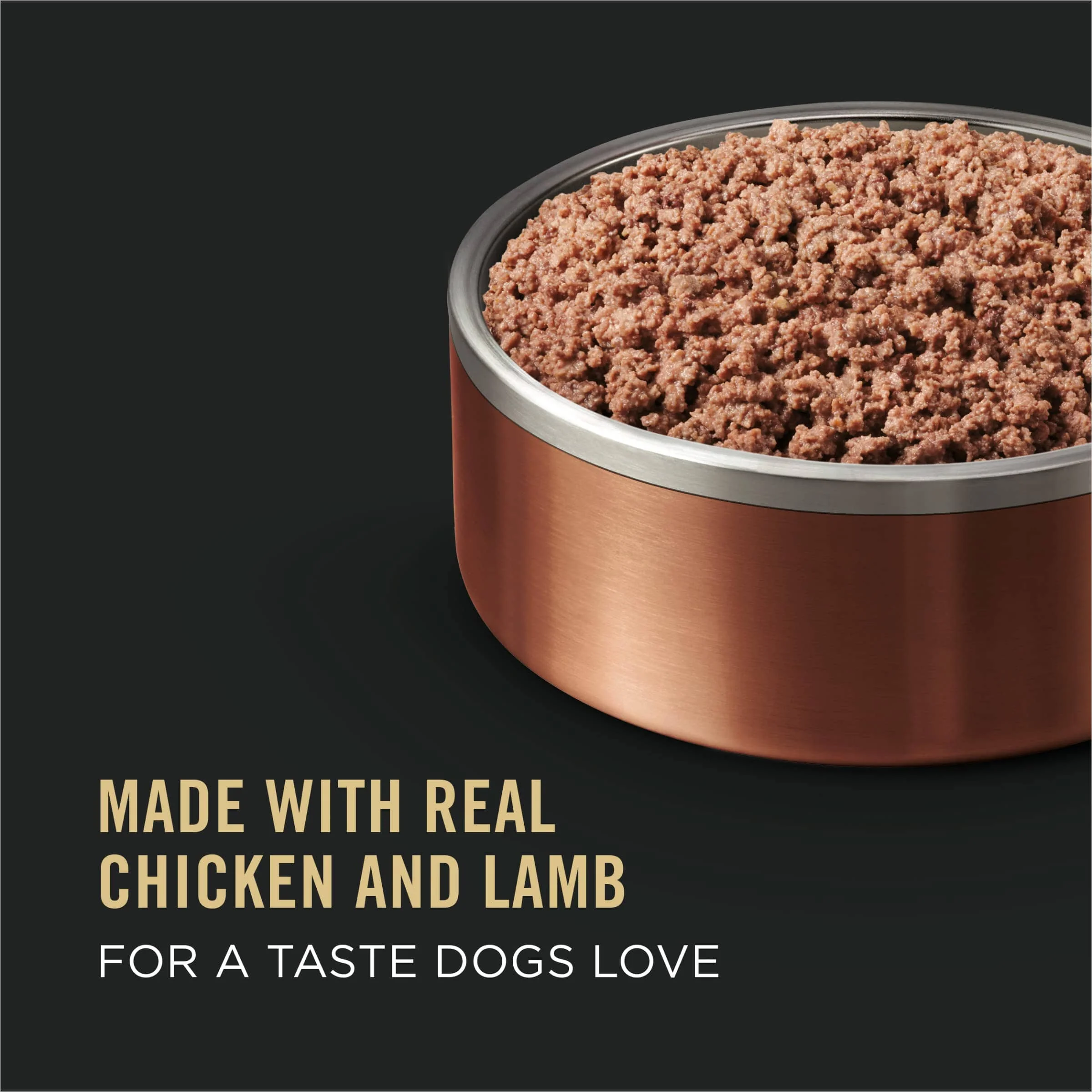 Purina Pro Plan Complete Essentials Grain-Free Classic Chicken and Lamb Pate Entrée Adult Canned Dog Food - 13 Oz - Case of 12 - Image 3