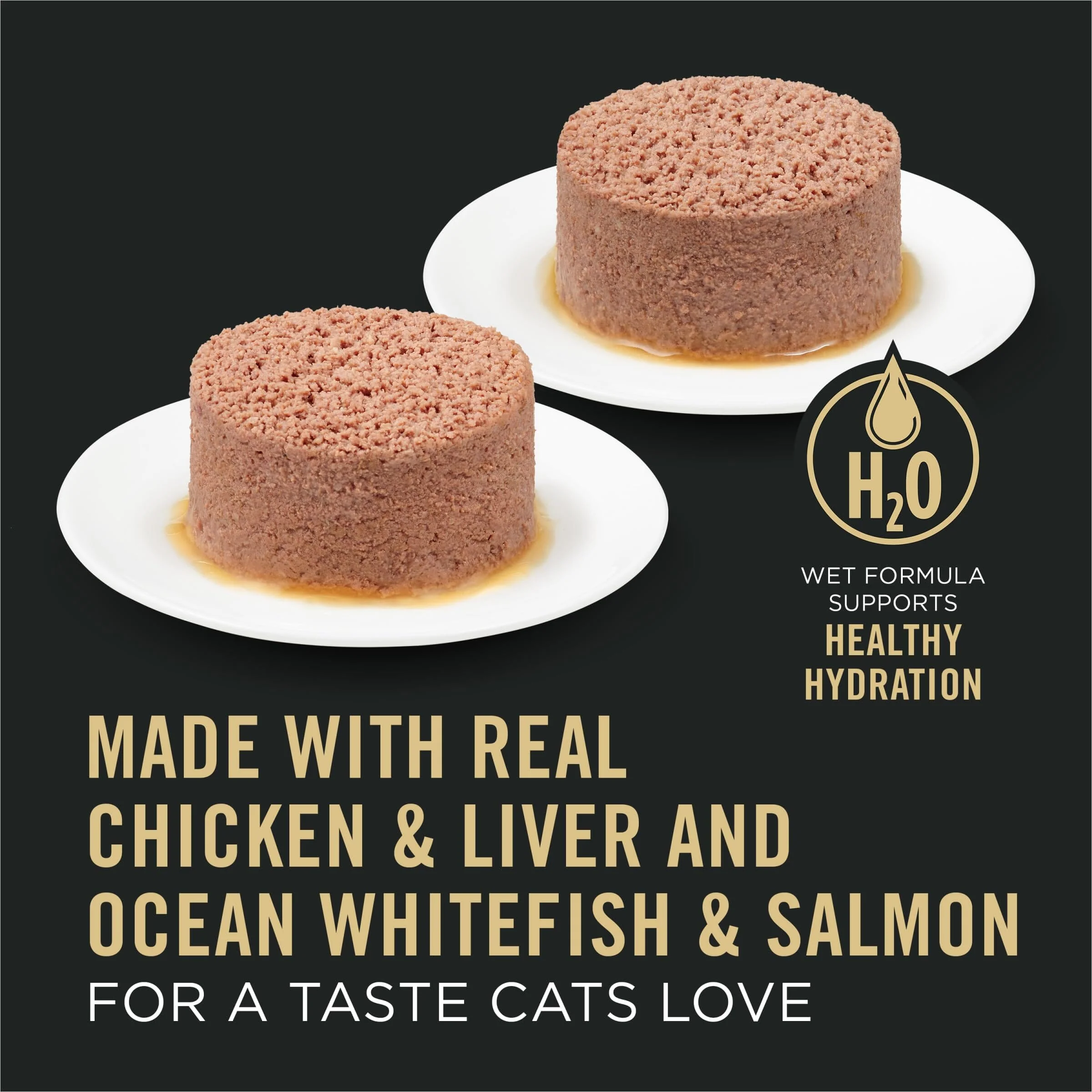 Purina Pro Plan Development Chicken Liver Salmon Tuna Oceanfish and Whitefish Entrée Kitten Canned Cat Food - Variety Pack - 3 Oz - Case of 12 - 2 Pack - Image 2
