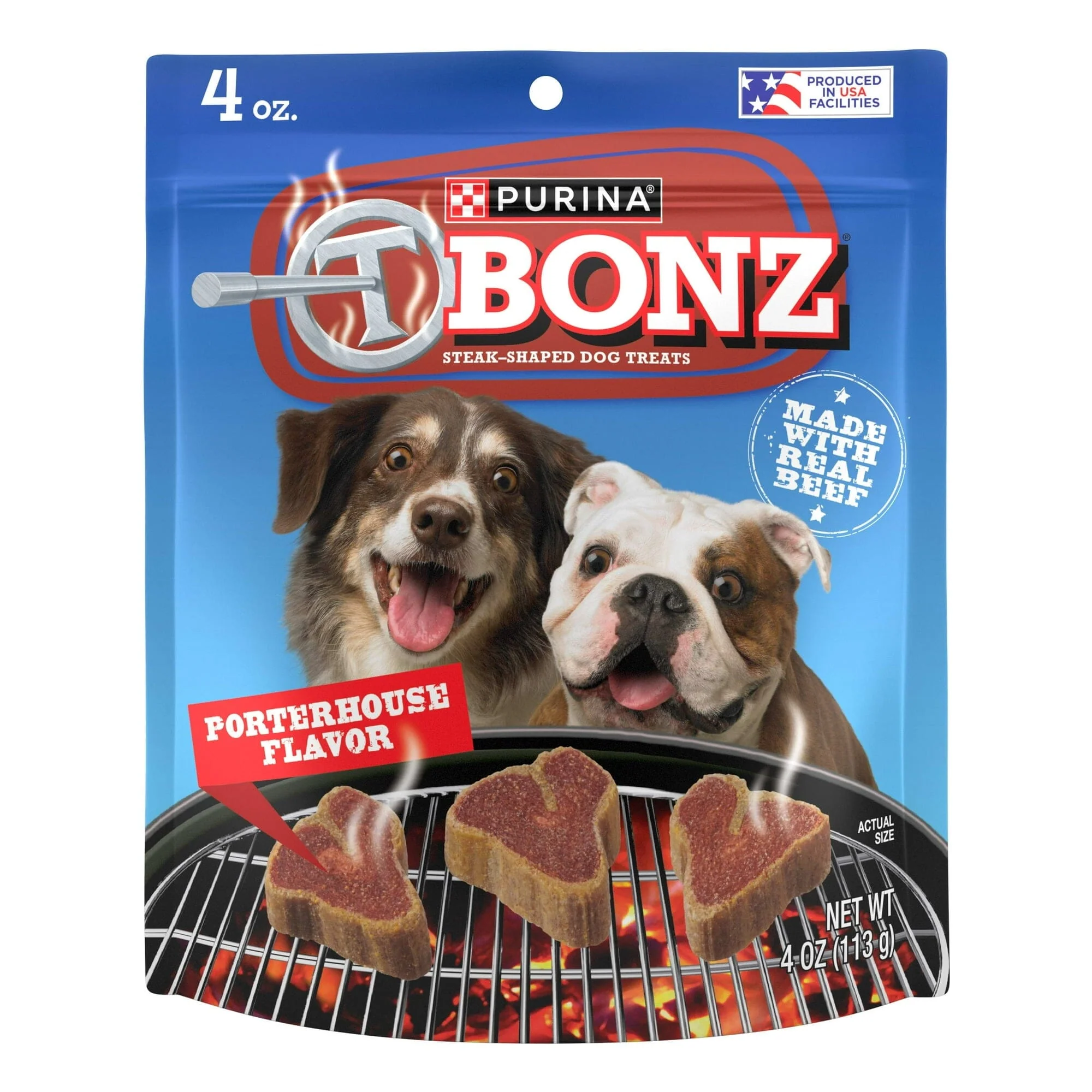 Purina T-Bonz Porterhouse Flavored Steak Shaped Soft and Chewy Dog Treats - Image 5