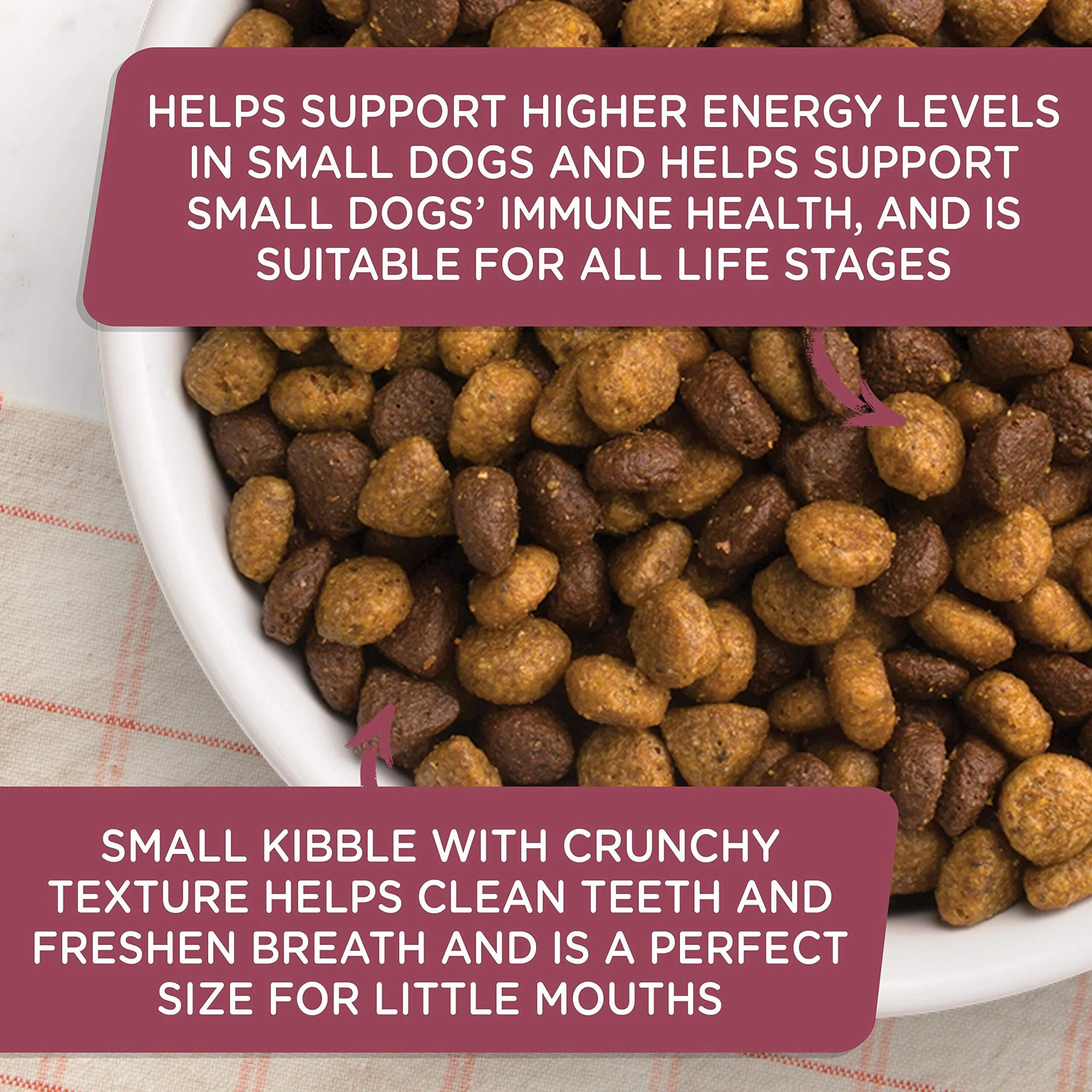 Rachael Ray Nutrish Little Bites Chicken and Veggie Formula Small-Breed and Puppy Premium Dry Dog Food - 14 Lbs - Image 5