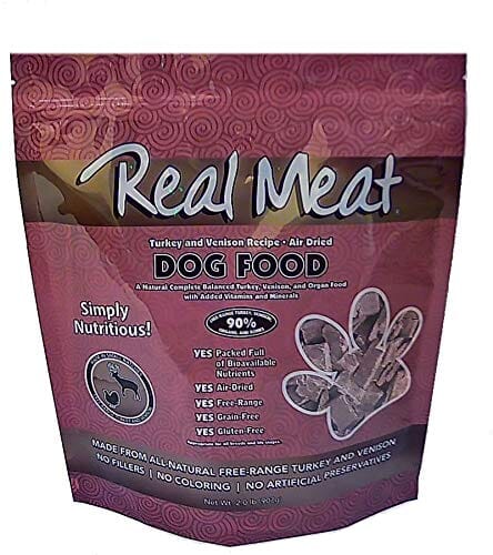 Real Meat Company Grain-Free Adult Turkey and Venison Air-Dried Dog Food - Image 3