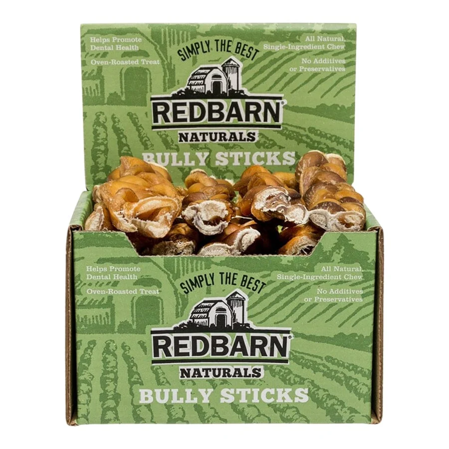 Red Barn Braided Beef Bully Sticks Natural Dog Chews - Image 3