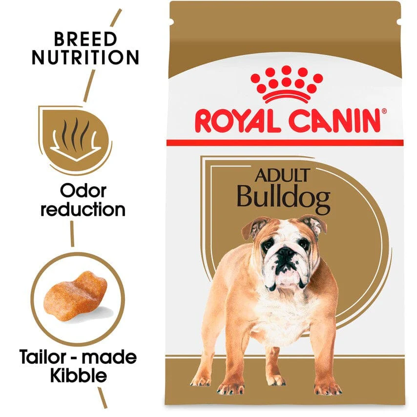 Royal Canin Breed Health Nutrition Bulldog Adult Dry Dog Food - Image 2