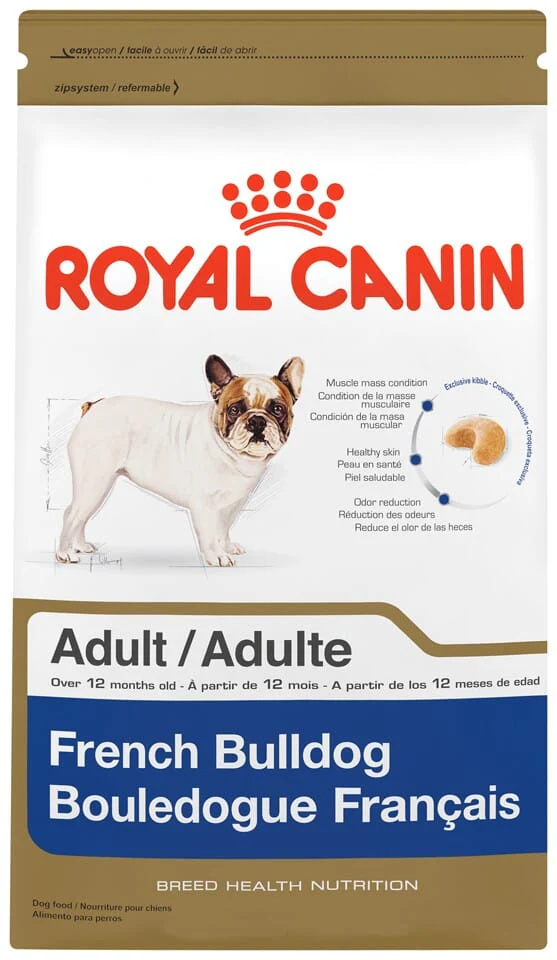 Royal Canin Breed Health Nutrition French Bulldog Adult Dry Dog Food - 6 Lbs