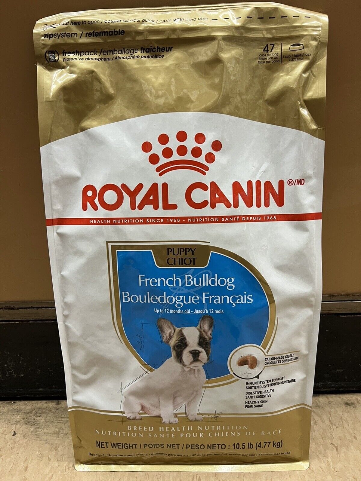 Royal Canin Breed Health Nutrition French Bulldog Puppy Dry Dog Food - 10.5 Lbs