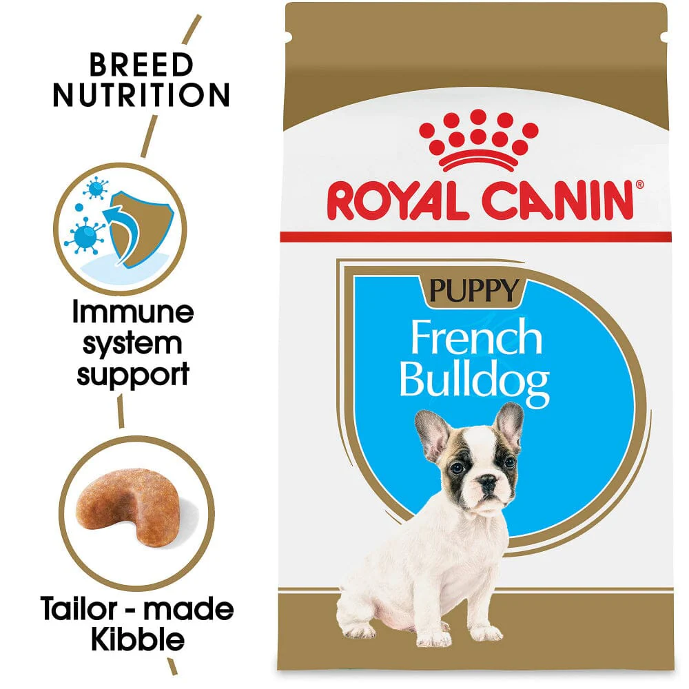 Royal Canin Breed Health Nutrition French Bulldog Puppy Recipe Dry Dog Food - Image 6