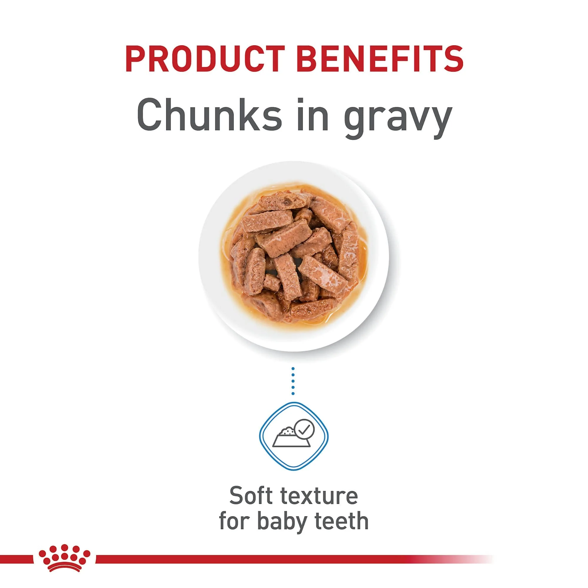 Royal Canin Size Health Nutrition Chunks in Gravy Medium-Breed Puppy Wet Dog Food Pouch - 4.9 Oz - Case of 10 - Image 4
