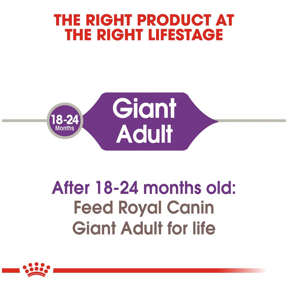 Royal Canin Size Health Nutrition Giant Adult Dry Dog Food - Image 5