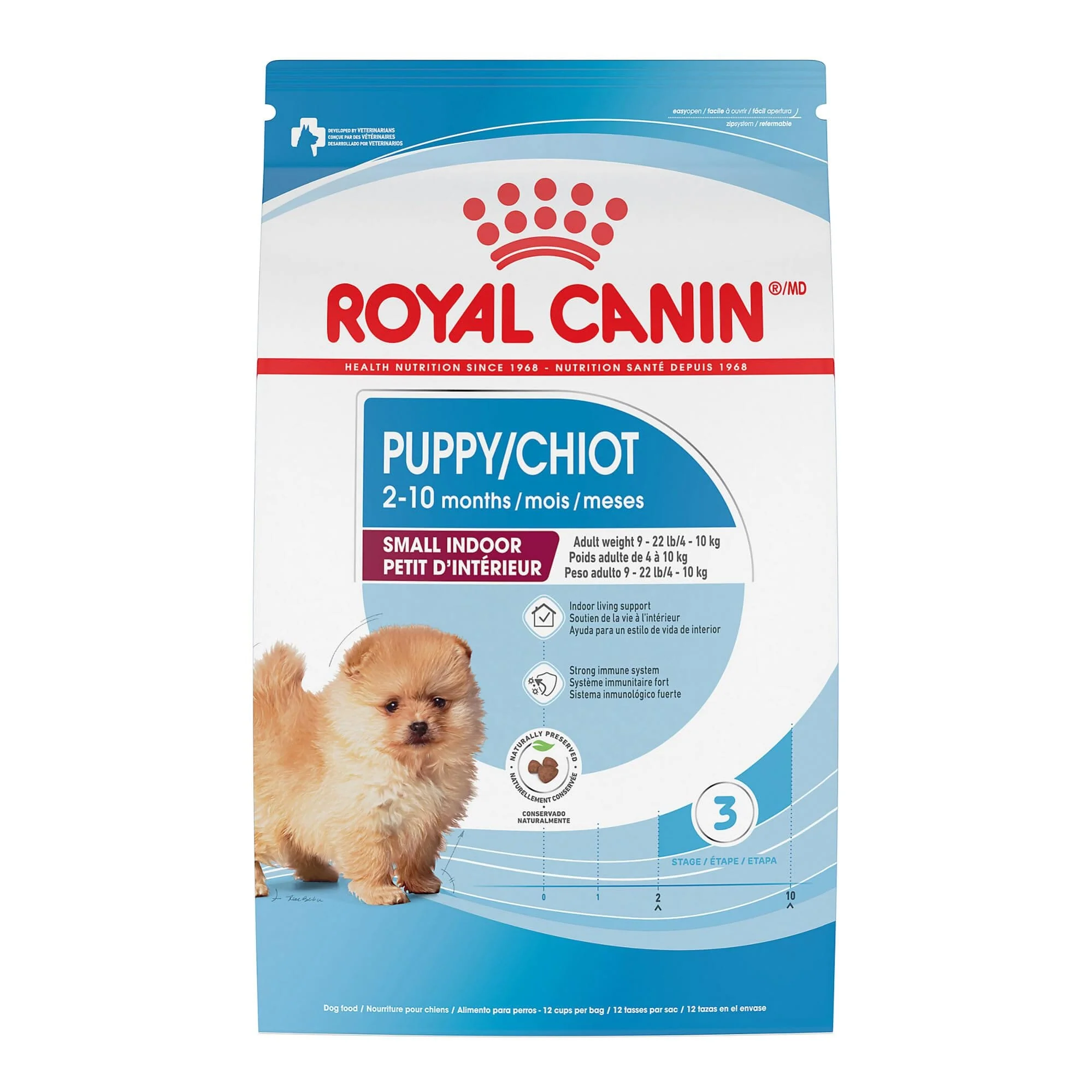 Royal Canin Size Health Nutrition Indoor Small-Breed Puppy Dry Dog Food - 2.5 Lbs