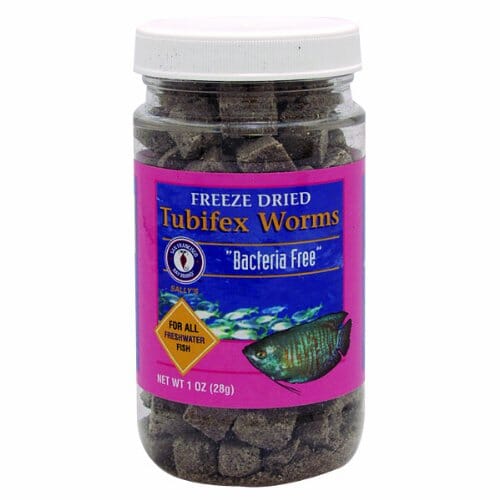 San Francisco Bay Brand Tubifex Worms Freeze-Dried Freshwater Fish Food - Image 2