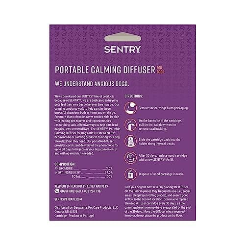 Sentry Behavior Calming Pheromone Portable Calming Diffuser for Dogs - Image 2