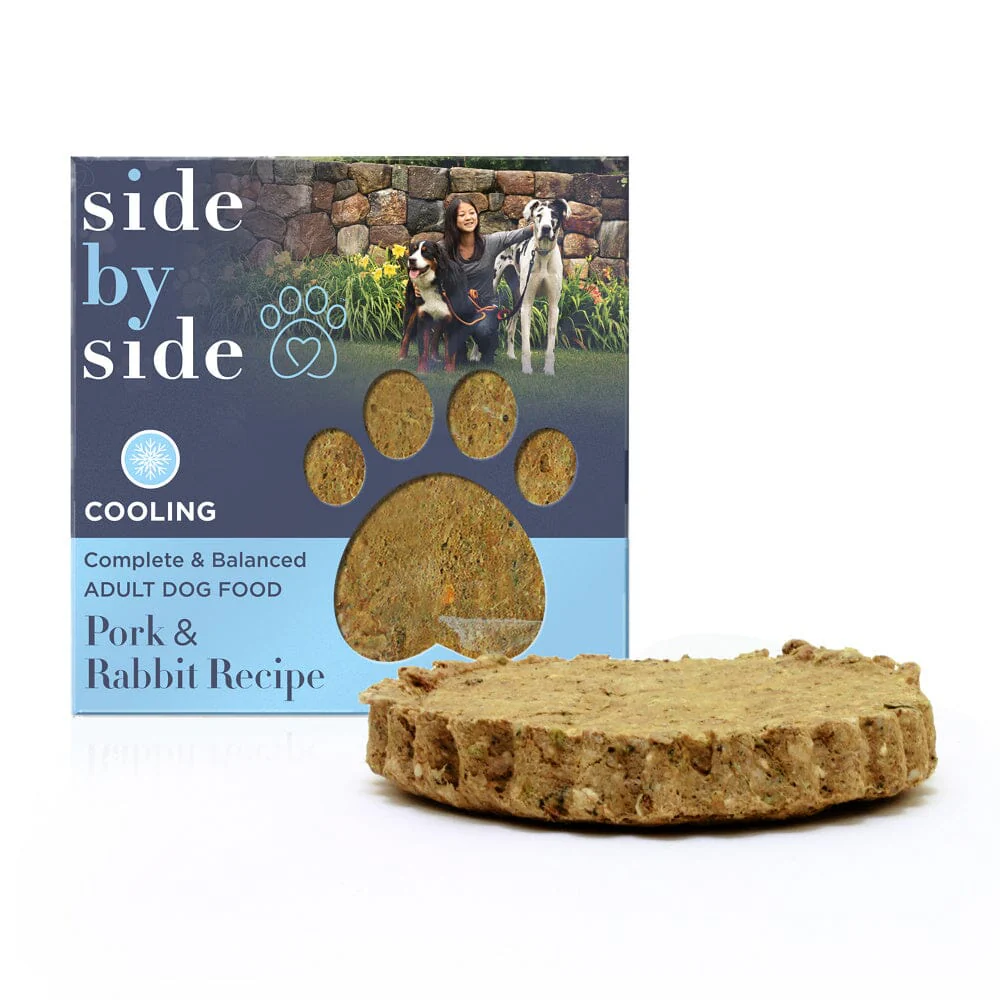 Side By Side Freeze Dried Cooling Pork & Rabbit Recipe Cooling Recipe Dry Dog Food - Image 6