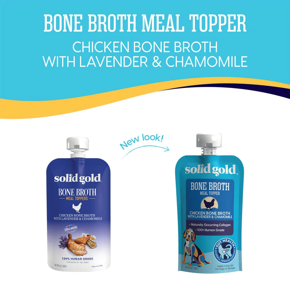 Solid Gold Bone Broth Chicken for Dogs - Image 4