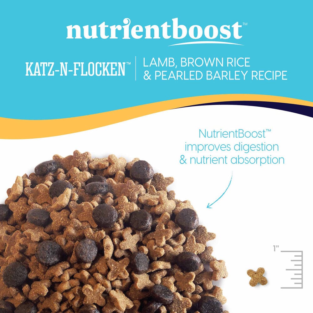 Solid Gold NutrientBoost Katz-N-Flocken with Lamb, Brown Rice & Pearled Barley Dry Cat Food - Image 2