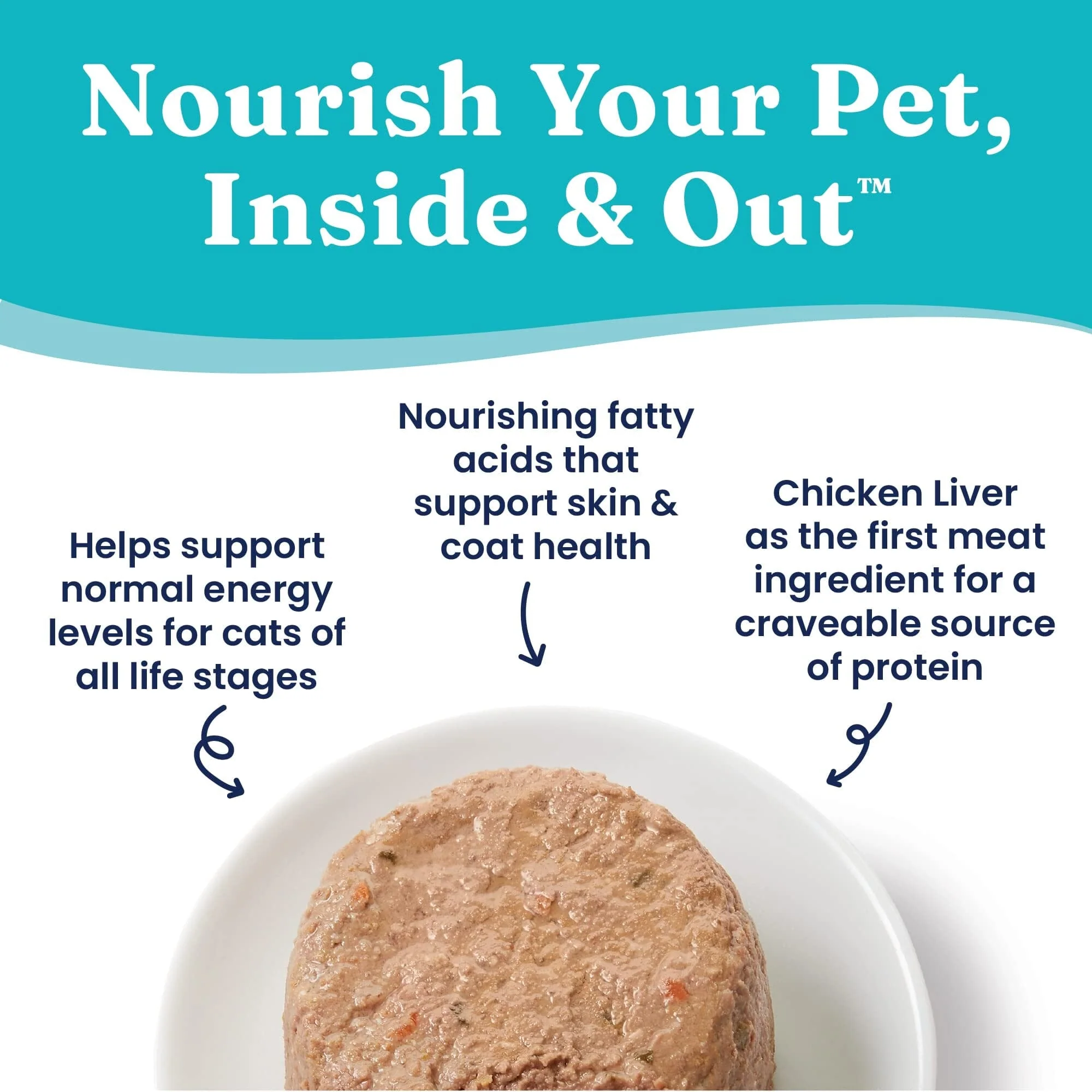 Solid Gold Tropical Blendz Grain-Free Chicken Liver and Coconut Oil Pate Canned Cat Food - 3 Oz - Case of 24 - Image 3