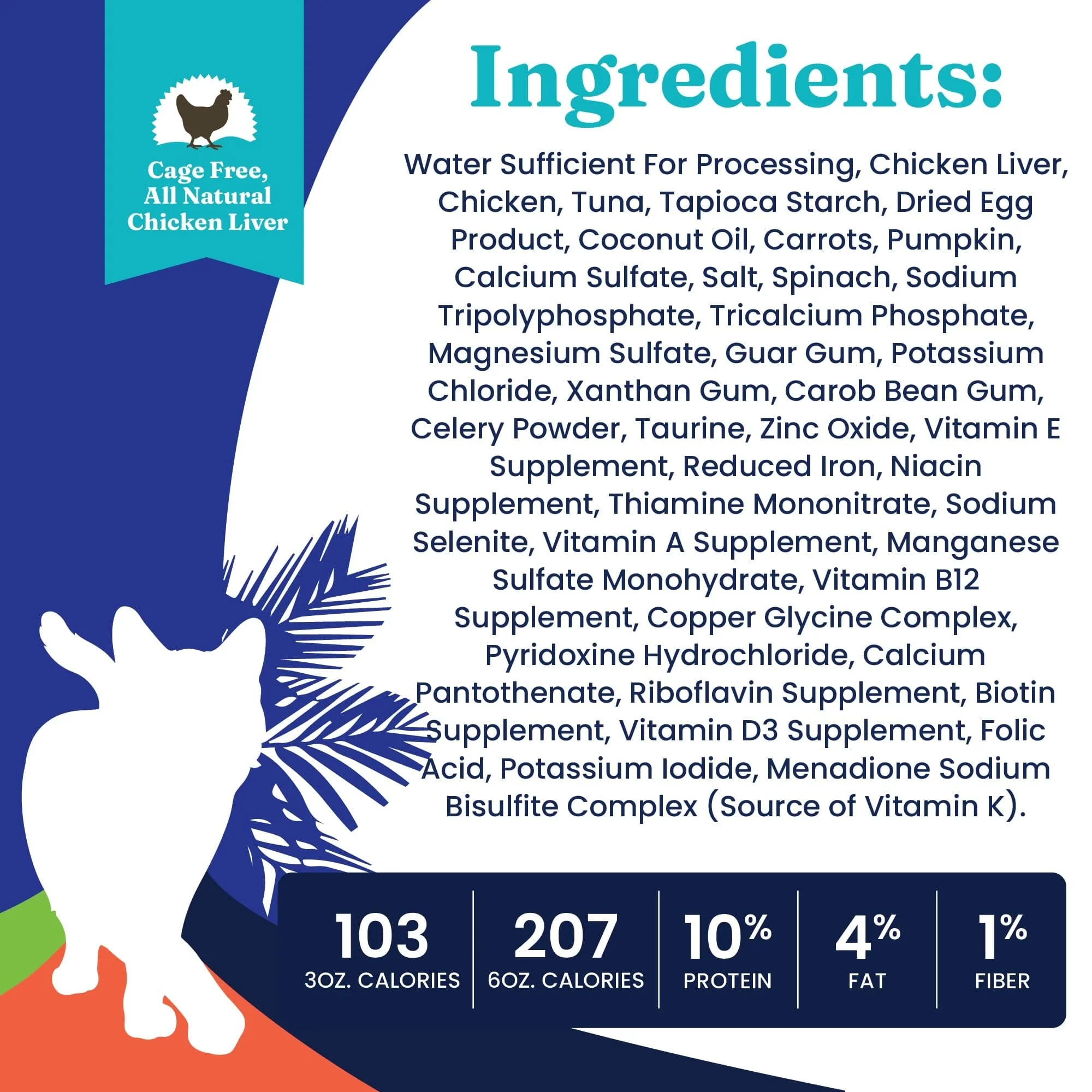 Solid Gold Tropical Blendz Grain-Free Chicken Liver and Coconut Oil Pate Canned Cat Food - 3 Oz - Case of 24 - Image 4