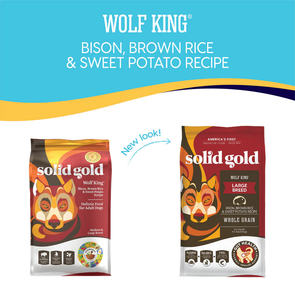 Solid Gold Wolf King with Bison Dry Dog Food - Image 2