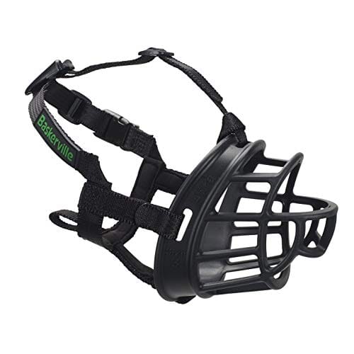 The Company of Animals Baskerville Ultra Patented Training Dog Muzzle - Black