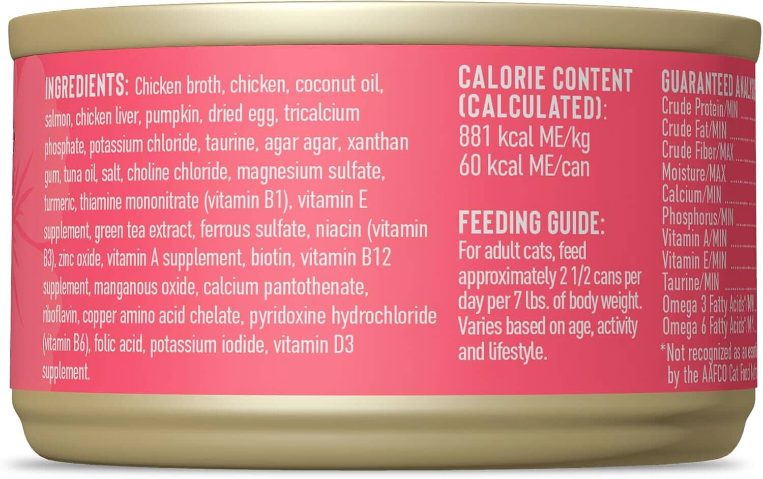 Tiki Cat Silver Pate Grain-Free Chicken Salmon and Chicken Liver in Broth Senior Adult Canned Cat Food - 2.4 Oz - Case of 12 - Image 3